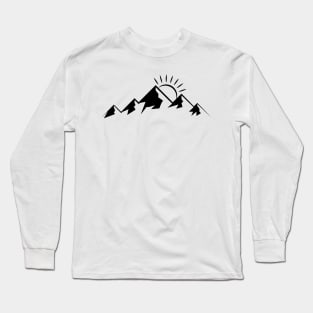 Mountains Hiking Long Sleeve T-Shirt